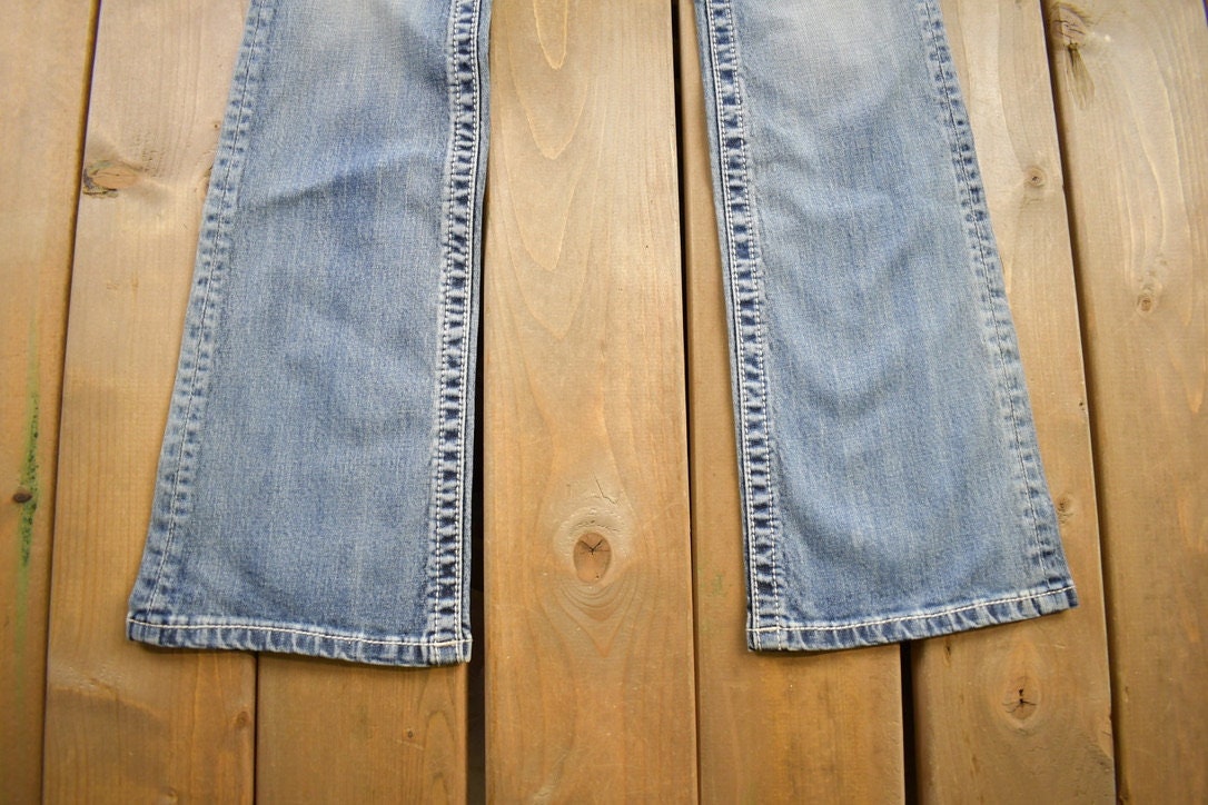 Vintage Y2K Miss Me Bedazzled Low Rise Jeans Size 26x31