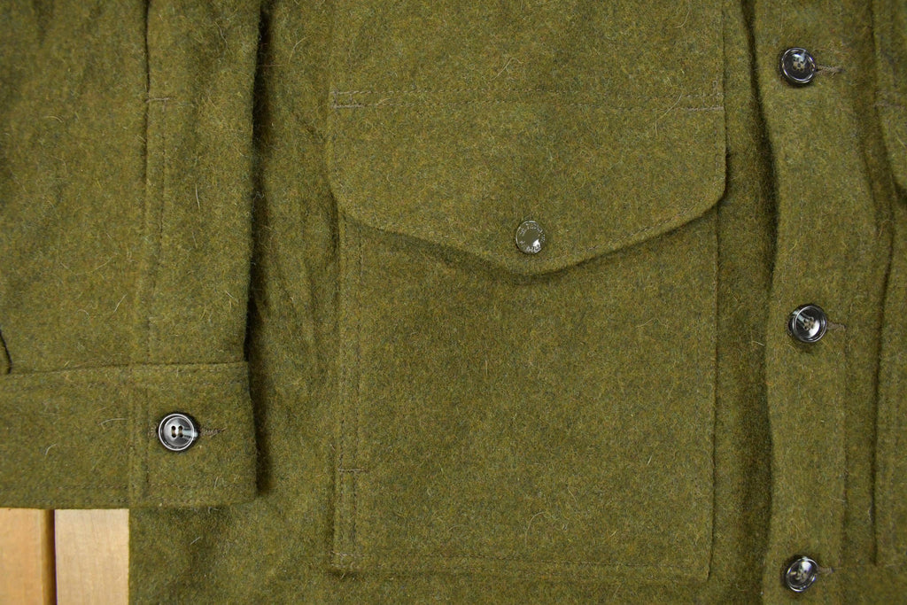 Vintage 1980s Filson Mackinaw Wool Cruiser Wool Jacket Men's Large