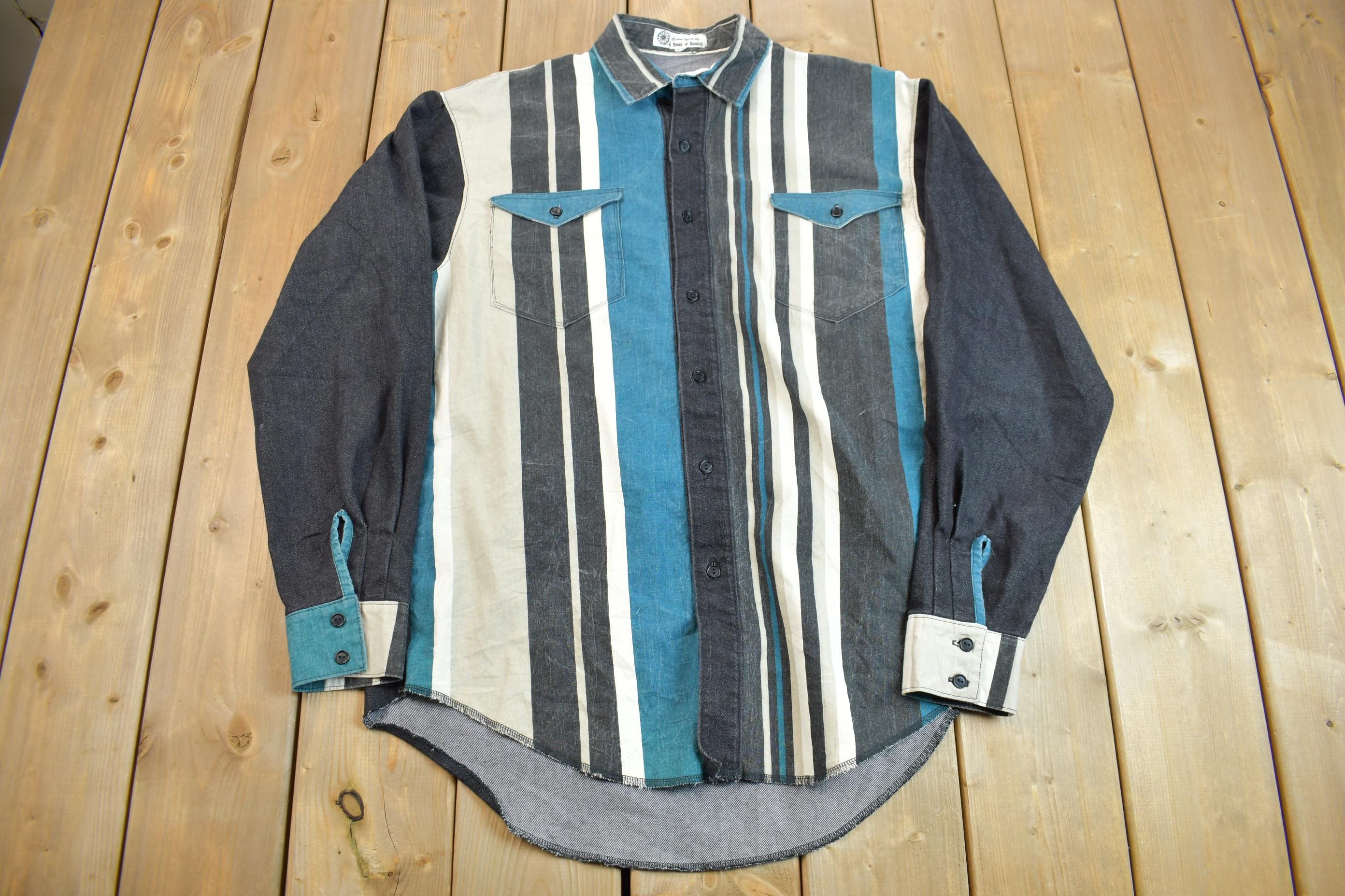 Vintage 1990s A Touch of Country Button Up Shirt
