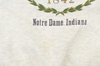 Vintage 1990s Notre Dame University Collegiate Crewneck Sweatshirt Men's Large