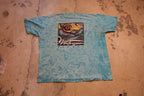 Vintage 1990s Wintergreen Winery Tie Dye Graphic T Shirt