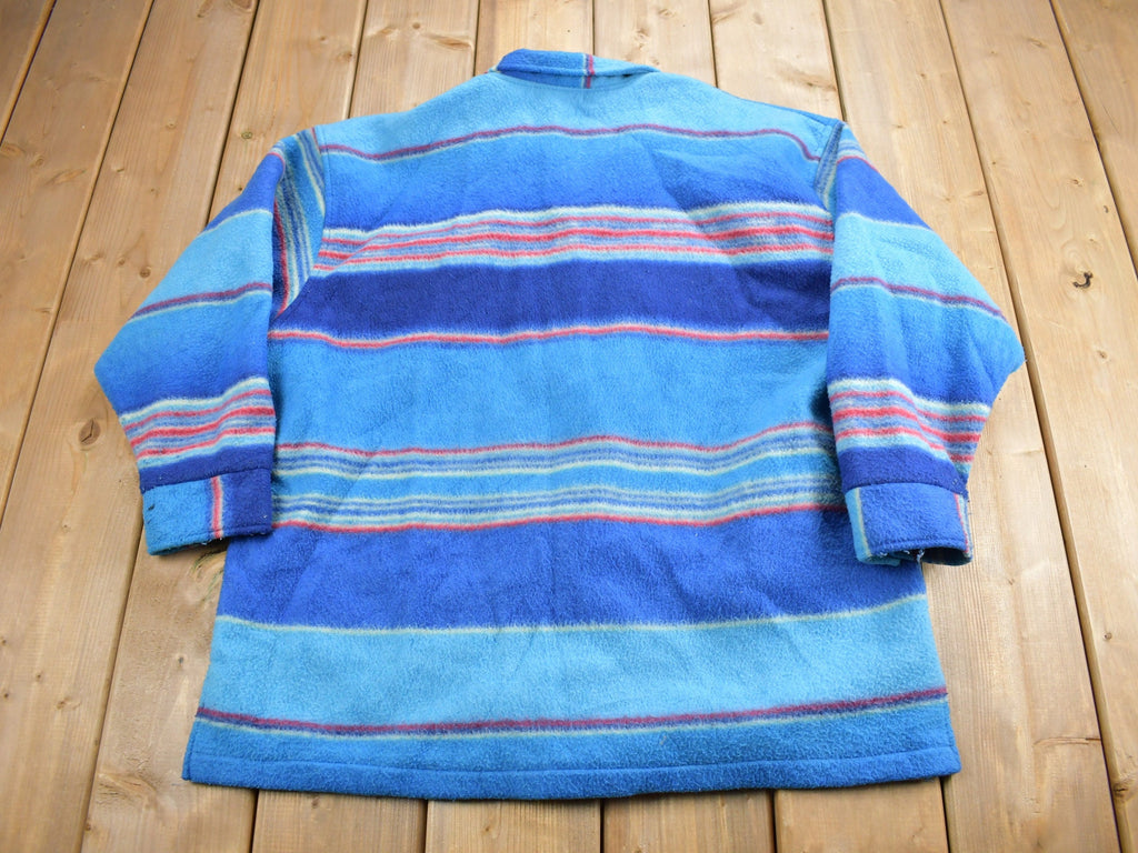 Vintage 1990s Outbrook Fleece Sweater / Women's / 90s Sweater / Streetwear / Fleece Zip up