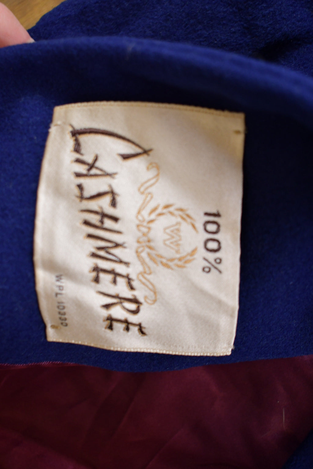 Vintage 1980s 100% Cashmere Fur Jacket