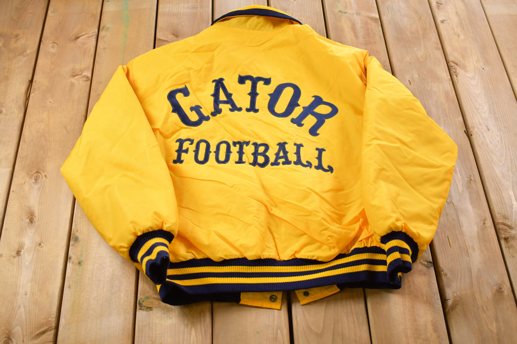 Vintage 1990s Delong Gator Football Varsity Jacket