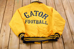 Vintage 1990s Delong Gator Football Varsity Jacket