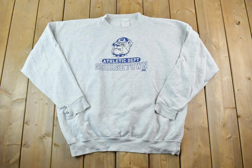 Vintage 1990s Georgetown Hoyas University Collegiate Crewneck