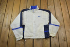 Vintage 1990s Reebok Windbreaker Full Zip Jacket