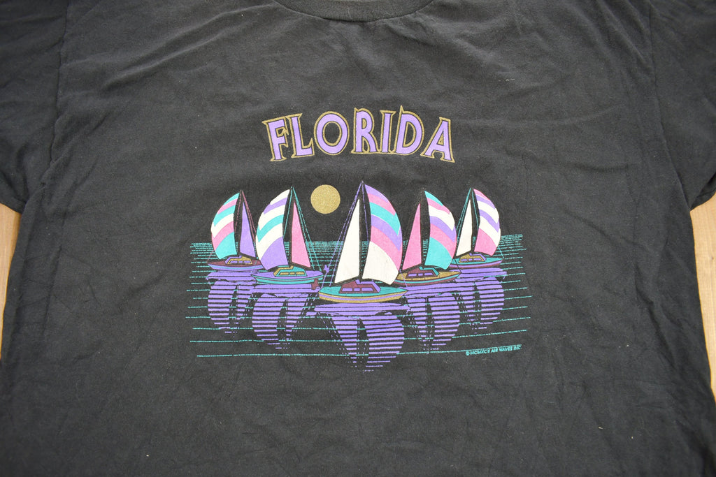 Vintage 1990s Florida Graphic Souvenir T Shirt