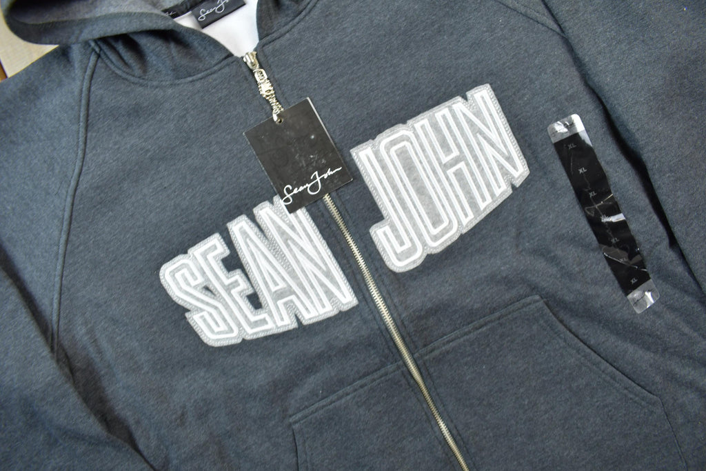 Vintage Deadstock Y2K Sean John Embroidered Hoodie & Pants Set Size XL