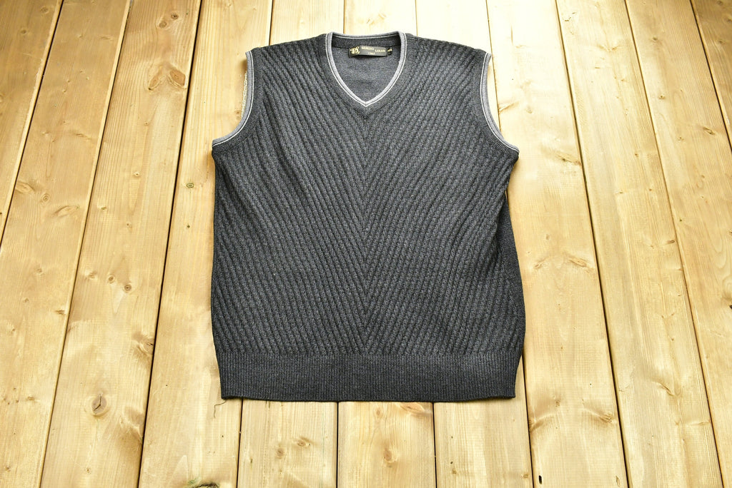 Vintage 90's Sergio Louis Italy Knitted Sweater Vest