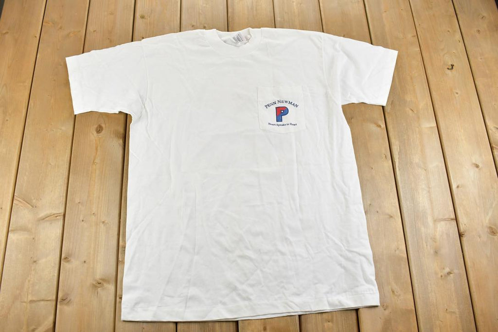 Vintage 1990s Penn Newman Souvenir Pocket T-Shirt