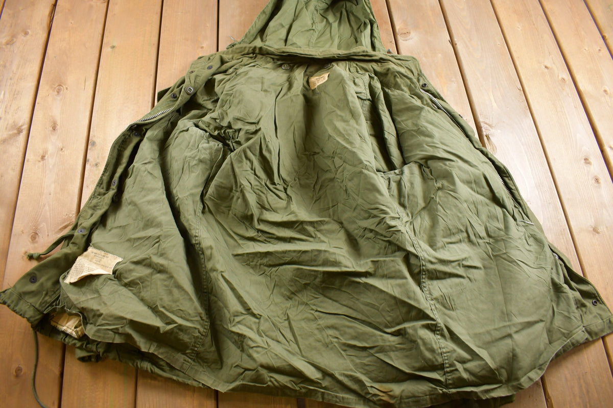 Vintage 1967 OG 107 Military Field Coat