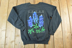 Vintage 1988 Texas Flowers Souvenir Crewneck Sweatshirt