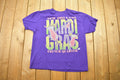 Vintage 1990s Mardi Gras Festival New Orleans Souvenir T Shirt