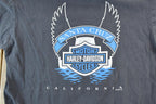 Vintage 1997 Santa Cruz Harley Davidson Motorcycles T-Shirt Made In USA