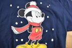 Vintage 1990s Mickey Unlimited Winter Mickey Mouse Graphic Disney Crewneck Sweatshirt