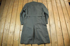 Vintage 1976 Military Overcoat