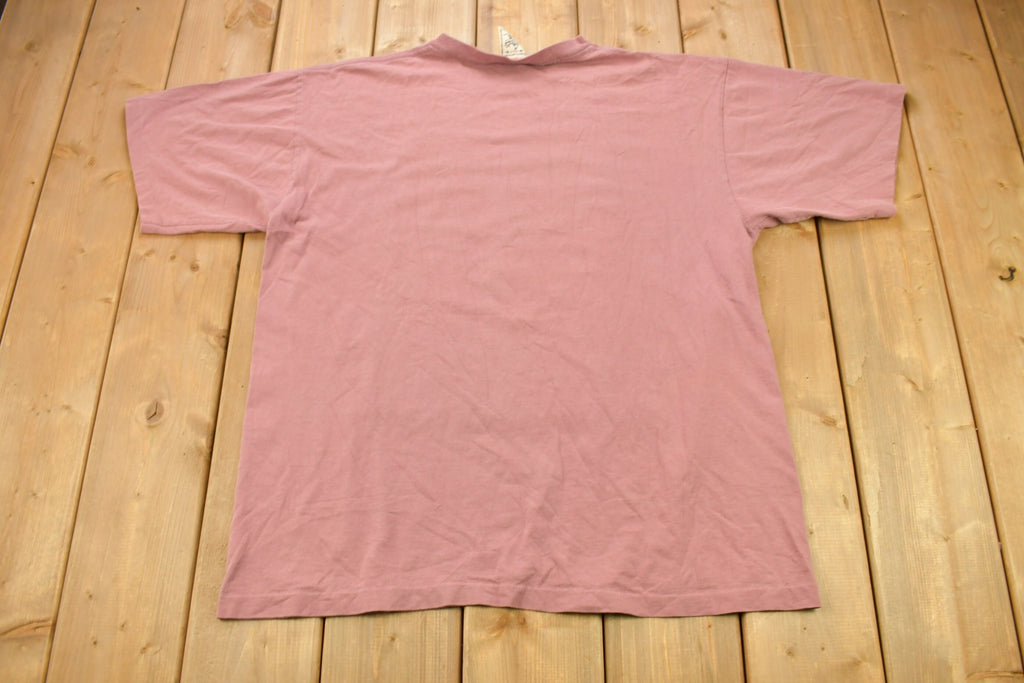 Vintage 1990s Make War On The Floor Religious Graphic T Shirt