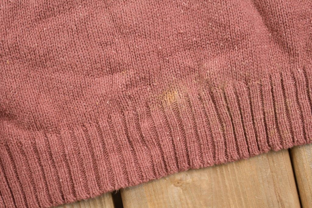 Vintage 1980s Ralph Lauren Knitted Crewneck Sweater
