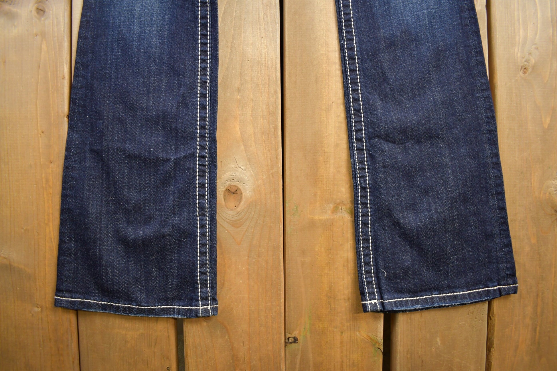 Vintage Y2K Miss Me Bedazzled Low Rise Jeans Size 26x34