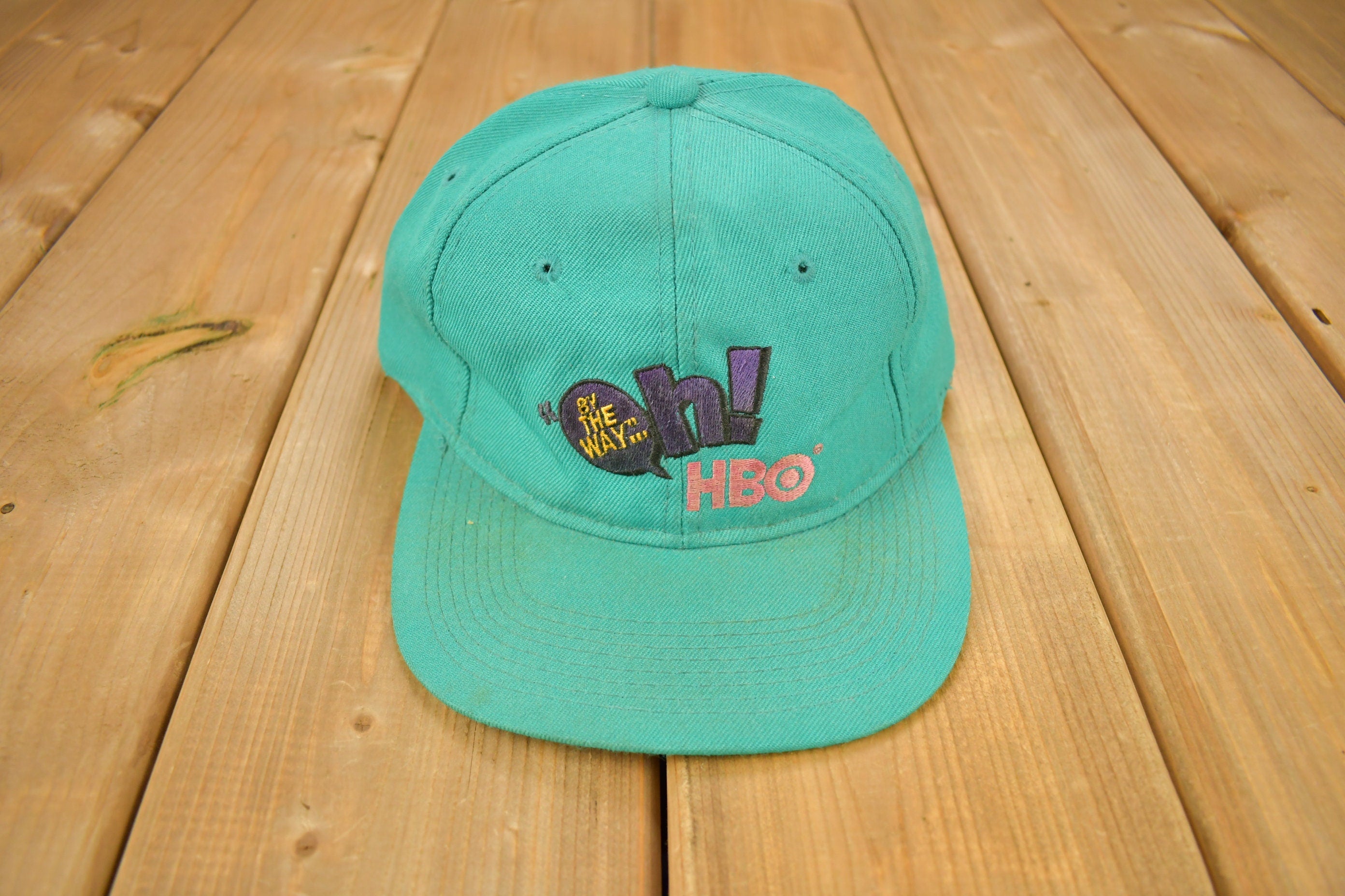 Vintage 1990s Oh By The Way HBO Snap Back Hat