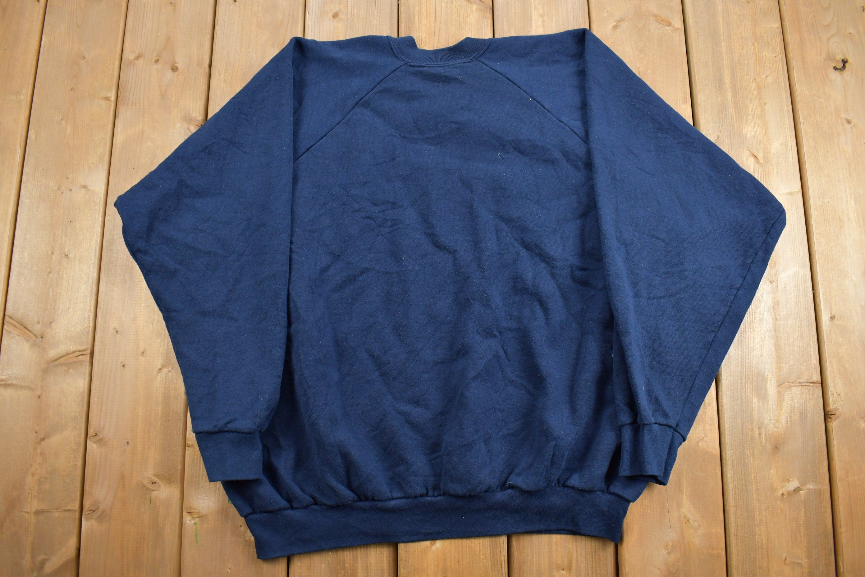 Vintage 1990s Fruit Of The Loom Blank Crewneck Sweatshirt