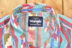 Vintage 1990s Wrangler Western Button Up Shirt Men's L