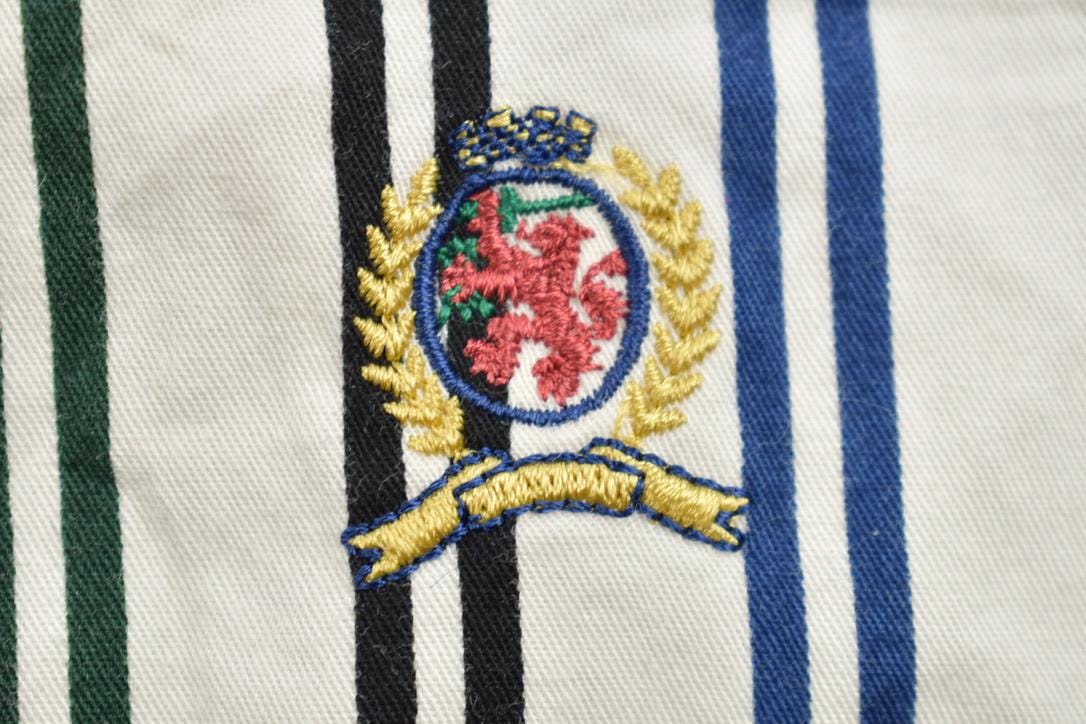 Vintage 1990s TOMMY HILFIGER Blank Button Up Shirt  1990s Button Up  Vintage Flannel  Basic Button Up