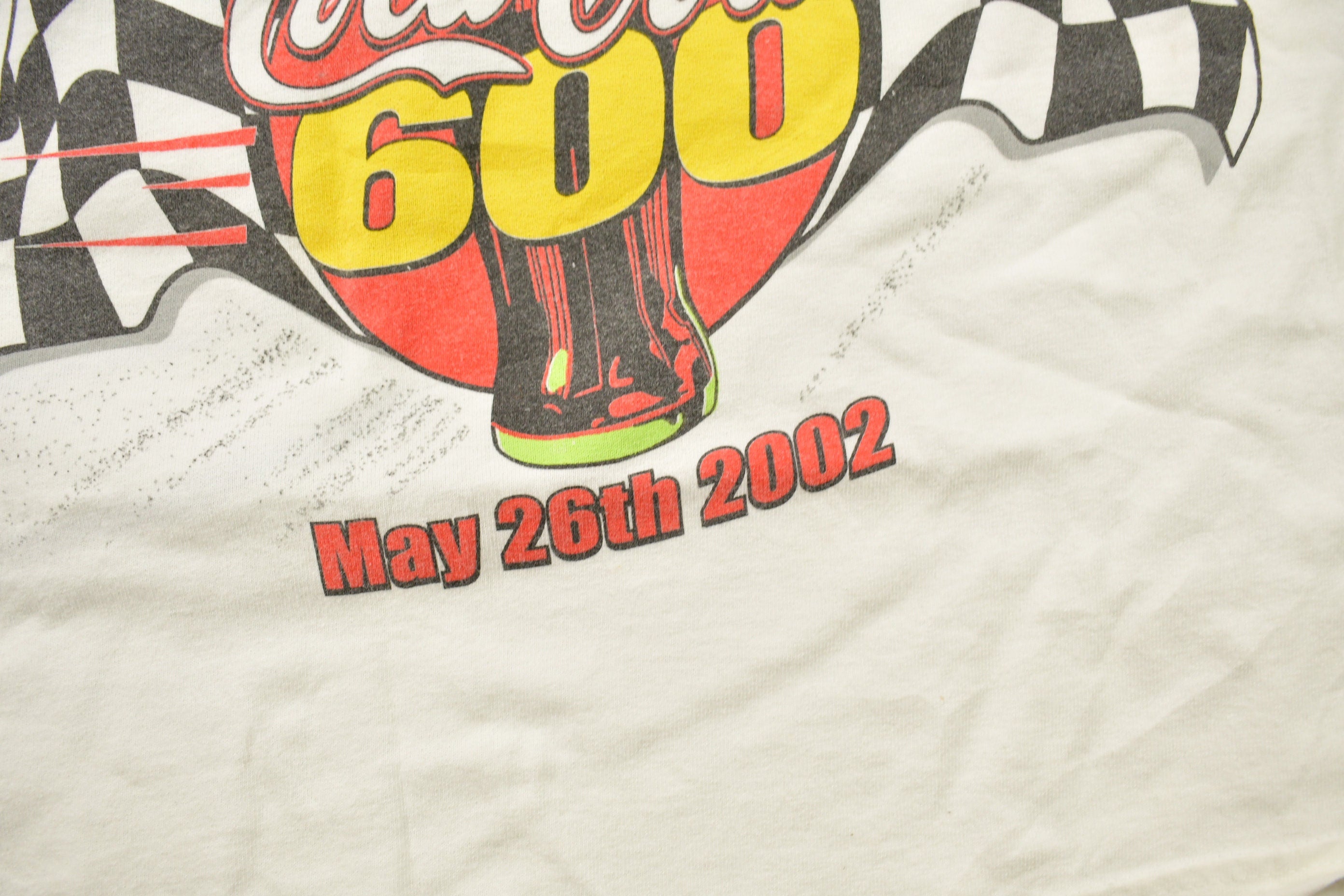 Vintage 2002 Coca Cola 600 the Great American Classic NASCAR Racing T-Shirt