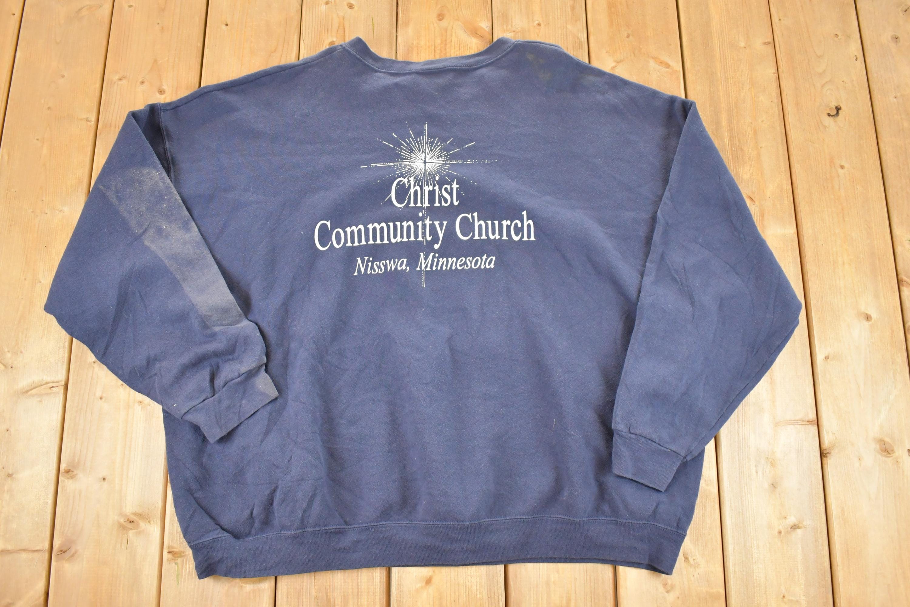 Vintage 1990s Jesus The Reason To Sing Crewneck Sweatshirt Men's XXXL