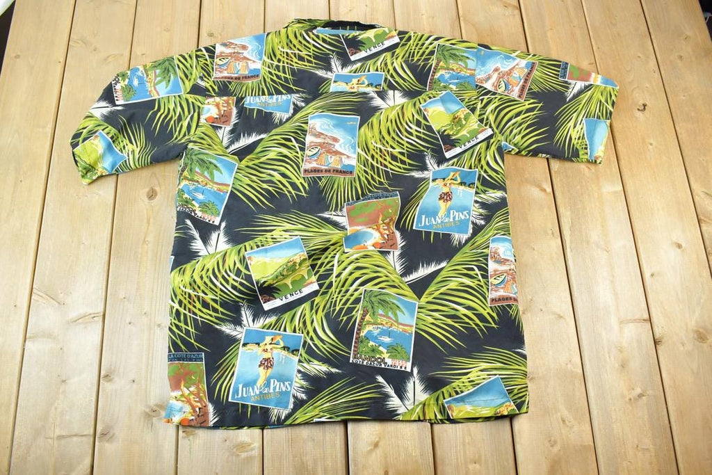 Vintage 1990s Hawaiian Button Up Shirt