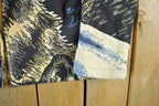 Vintage 1990s Wolf Theme Graphic Sweater Jacket Adult XL