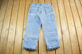 Vintage 2000s Carhartt Flannel Lined Denim Work Jeans Adult 33 x 30