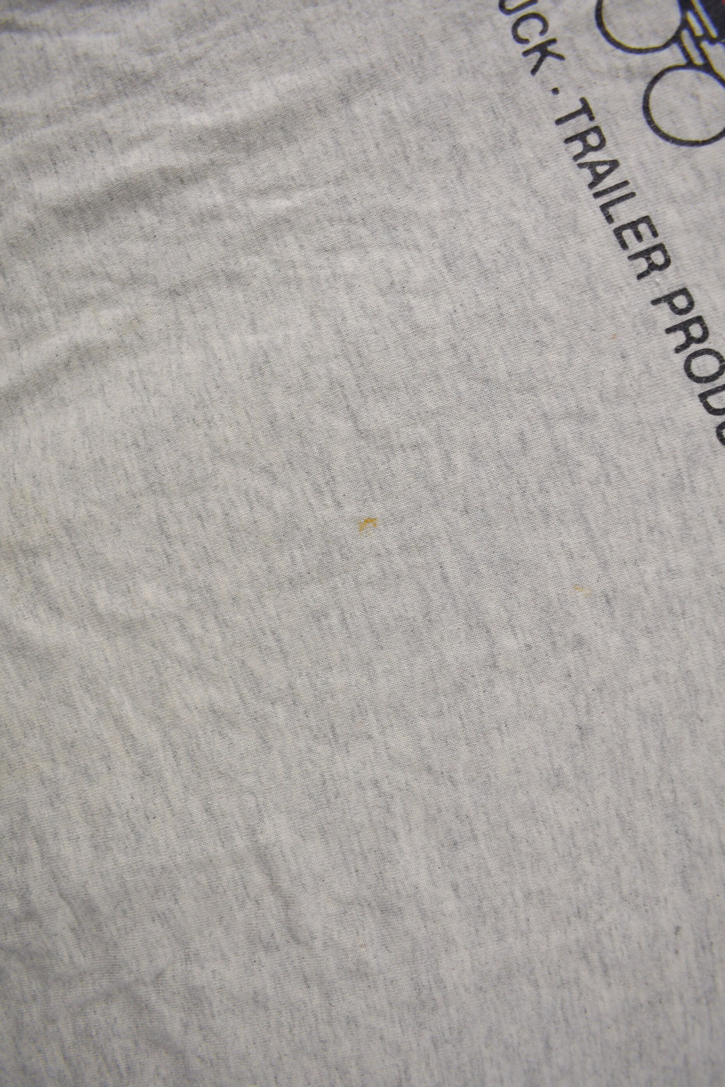 Vintage 1990s Fleet Engineers Truck Trailer Products Single Stitch Graphic T Shirt Made In USA