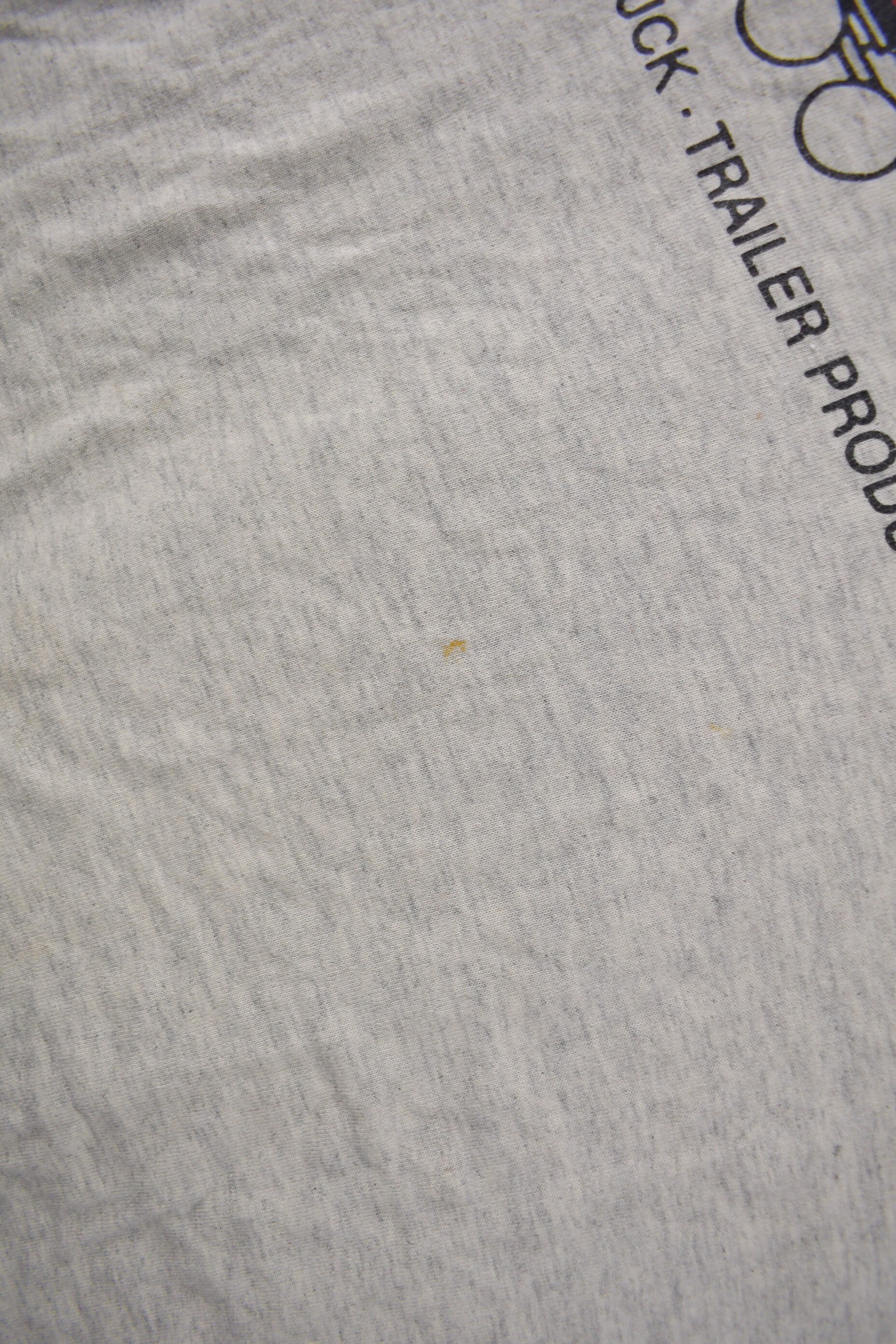 Vintage 1990s Fleet Engineers Truck Trailer Products Single Stitch Graphic T Shirt Made In USA