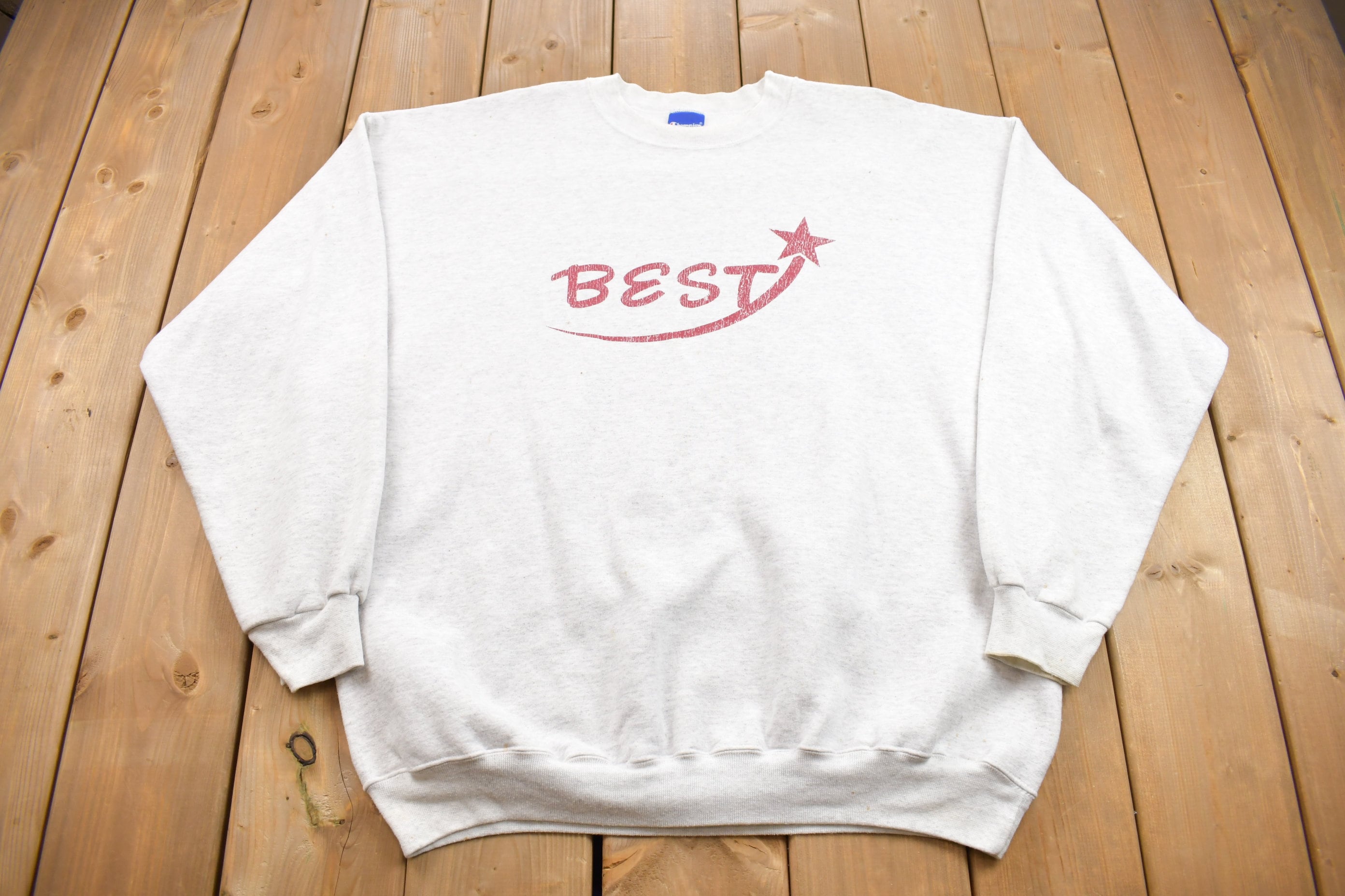 Vintage 1990s Champion "BEST" Crewneck Sweatshirt