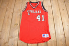 Vintage 1990s USC Trojans NCAA Collegiate Basketball Jersey