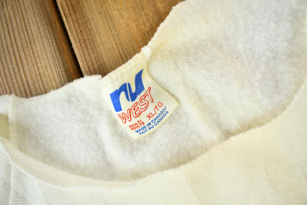 Vintage 1980s Nash The Slash Cameron Hawkins Martin Deller Graphic Crewneck Sweatshirt