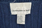 Vintage 1990s Christopher And Banks Knit Cardigan Sweater Vest