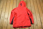 Vintage 1990s Red Windbreaker Jacket