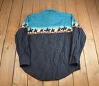 Vintage 1990s Roper Western Style Button Up Shirt
