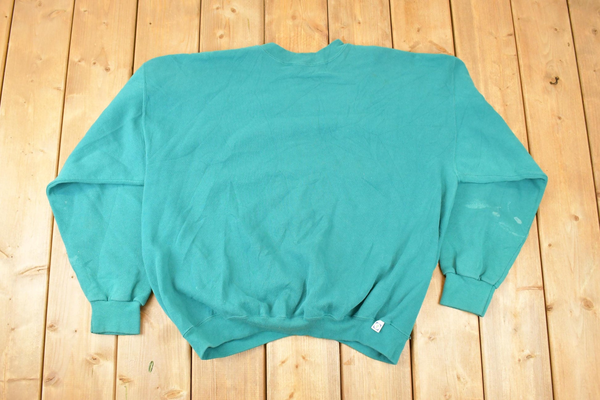 Vintage 1990s Discus Athletic Blank Crewneck Sweatshirt Men's XL / Made In USA / 90s Printing Crewneck / Streetwear Blanks