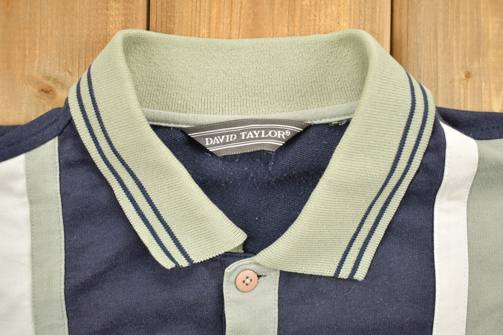 Vintage 1990s David Taylor Quarter Button Up Shirt