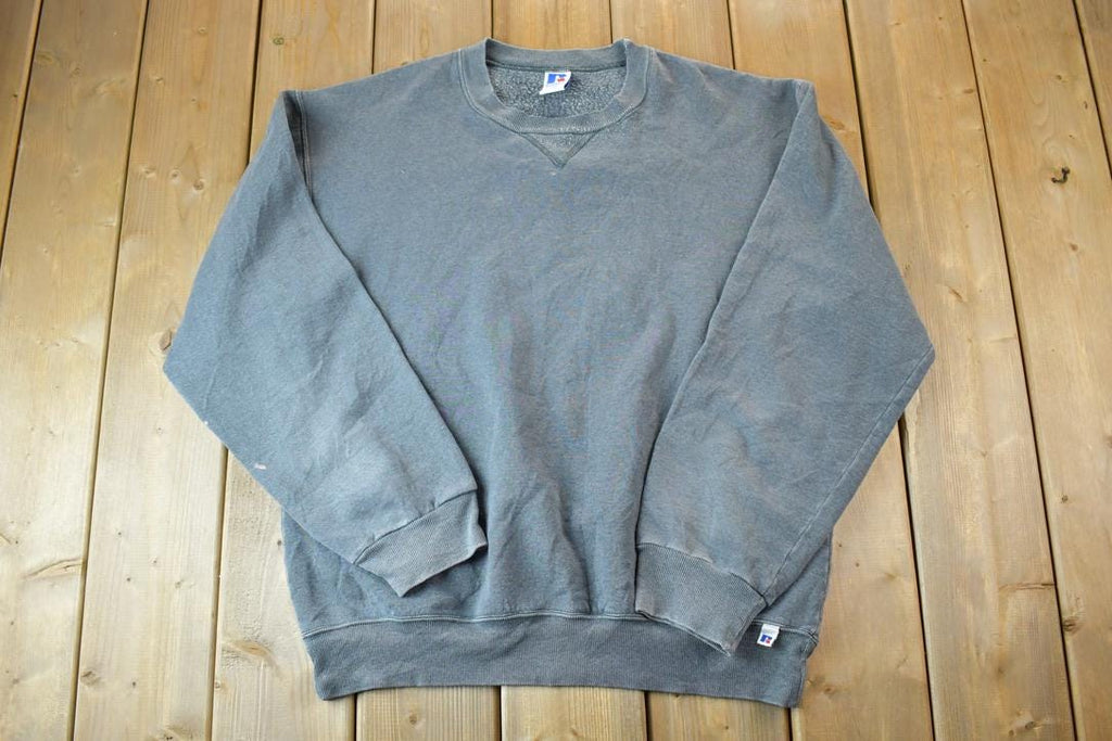 Vintage 1990s Russell Athletic Blank Crewneck Sweatshirt