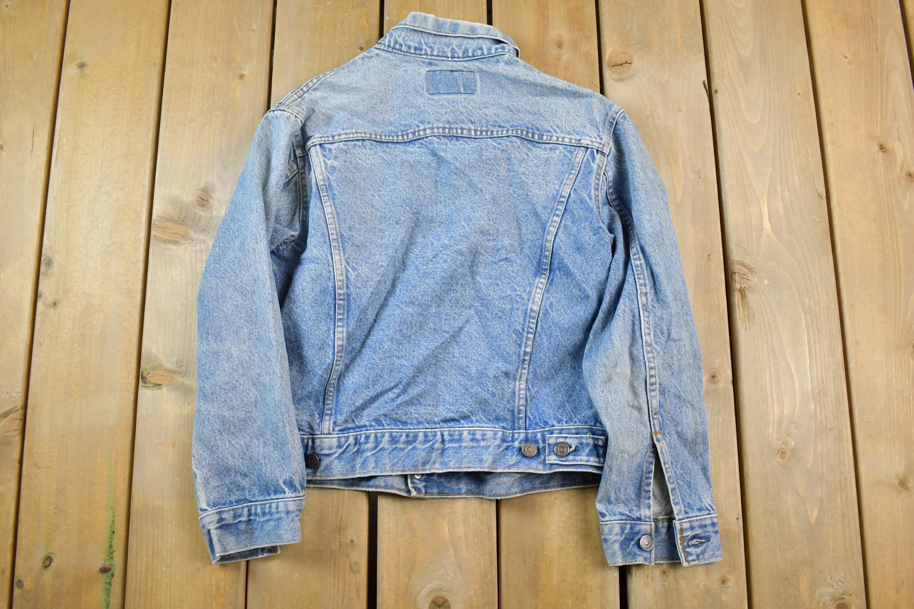 Vintage 1990s Levi Strauss Jean Jacket Made In USA