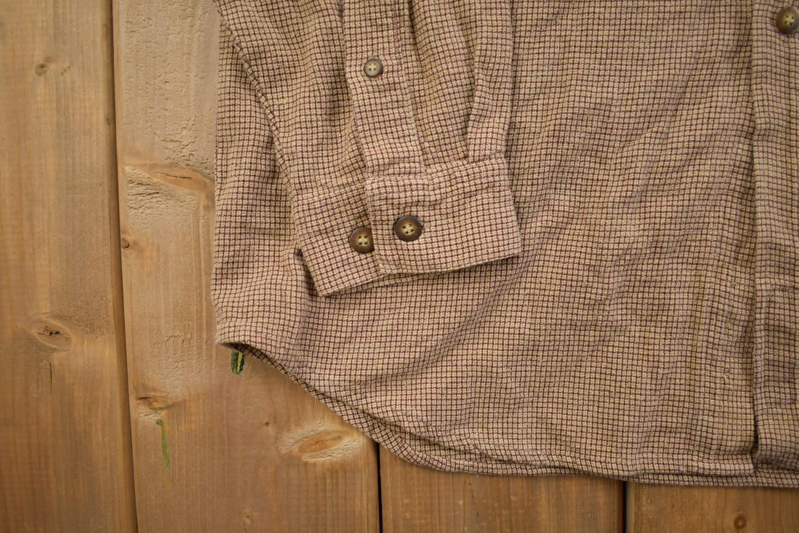 Vintage 1990s The Territory Ahead Plaid Flannel Button Up Shirt - XL