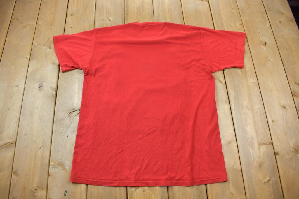 Vintage 1970s Disney Mickey Mouse Florida Graphic T-Shirt Made In USA Single Stitch