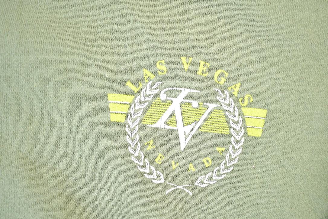 Vintage 1980s Las Vegas Nevada Crewneck Sweatshirt Mens L