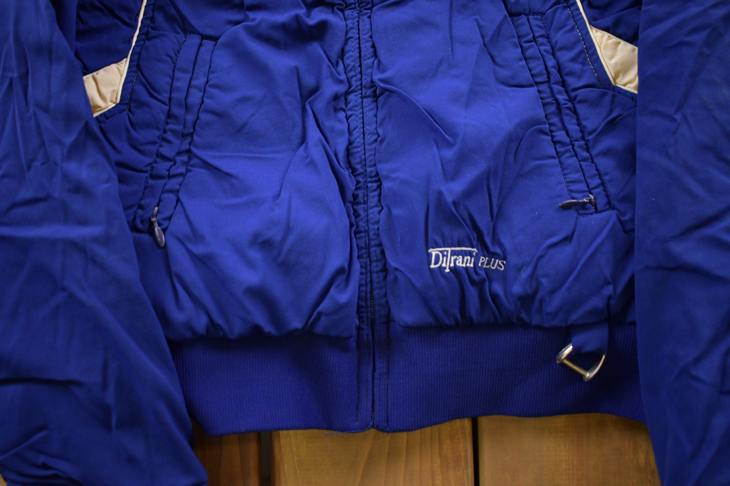 Vintage 1980s Ditrani Designs Full Zip Puffer Jacket