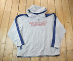 Vintage 1990s New England Patriots Reebok Fleece NFL Hoodie Sweatshirt / Made In USA / Football / Sportswear / Americana